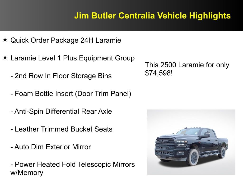 New 2025 RAM 2500 Laramie w/ Night Edition image 8