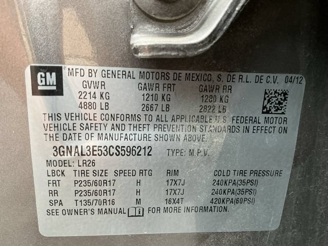 Used 2012 Chevrolet Captiva Sport LT FWD image 24