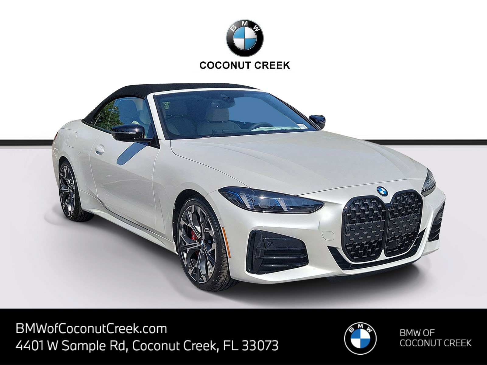 New 2026 BMW 430i Convertible w/ M Sport Package
