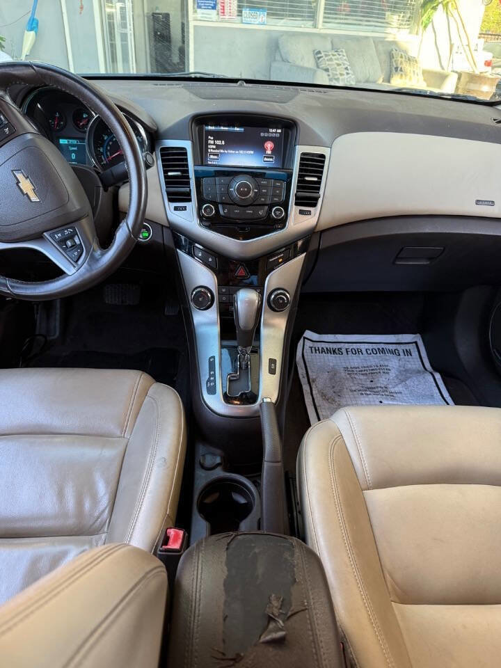 Used 2013 Chevrolet Cruze LTZ w/ Enhanced Safety Package FWD image 15