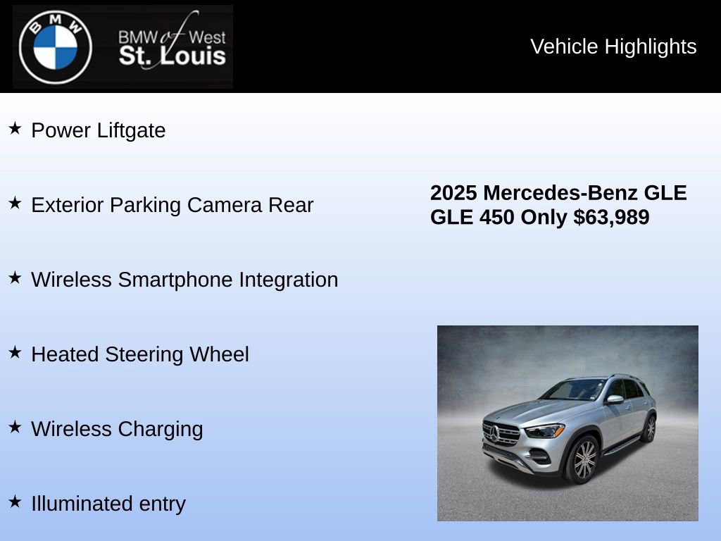 Used 2025 Mercedes-Benz GLE 450 4MATIC image 15