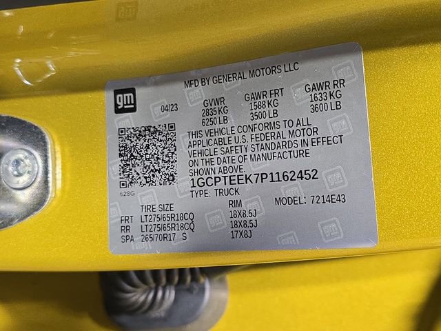 Used 2023 Chevrolet Colorado Trail Boss w/ Technology Package image 38