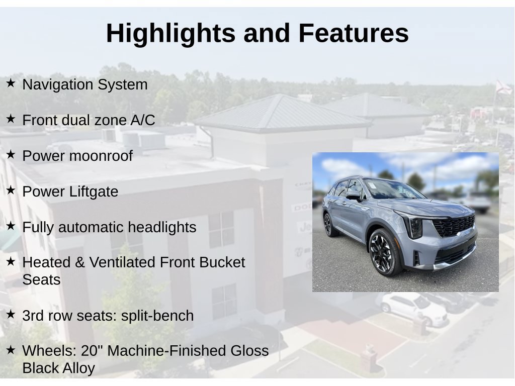Used 2025 Kia Sorento SX FWD image 5