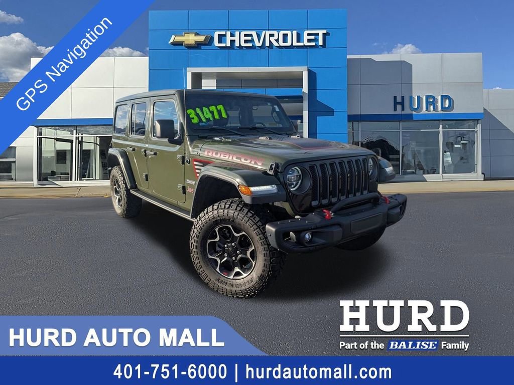 Used 2020 Jeep Wrangler Unlimited Rubicon w/ Quick Order Package 28Y Recon image 1