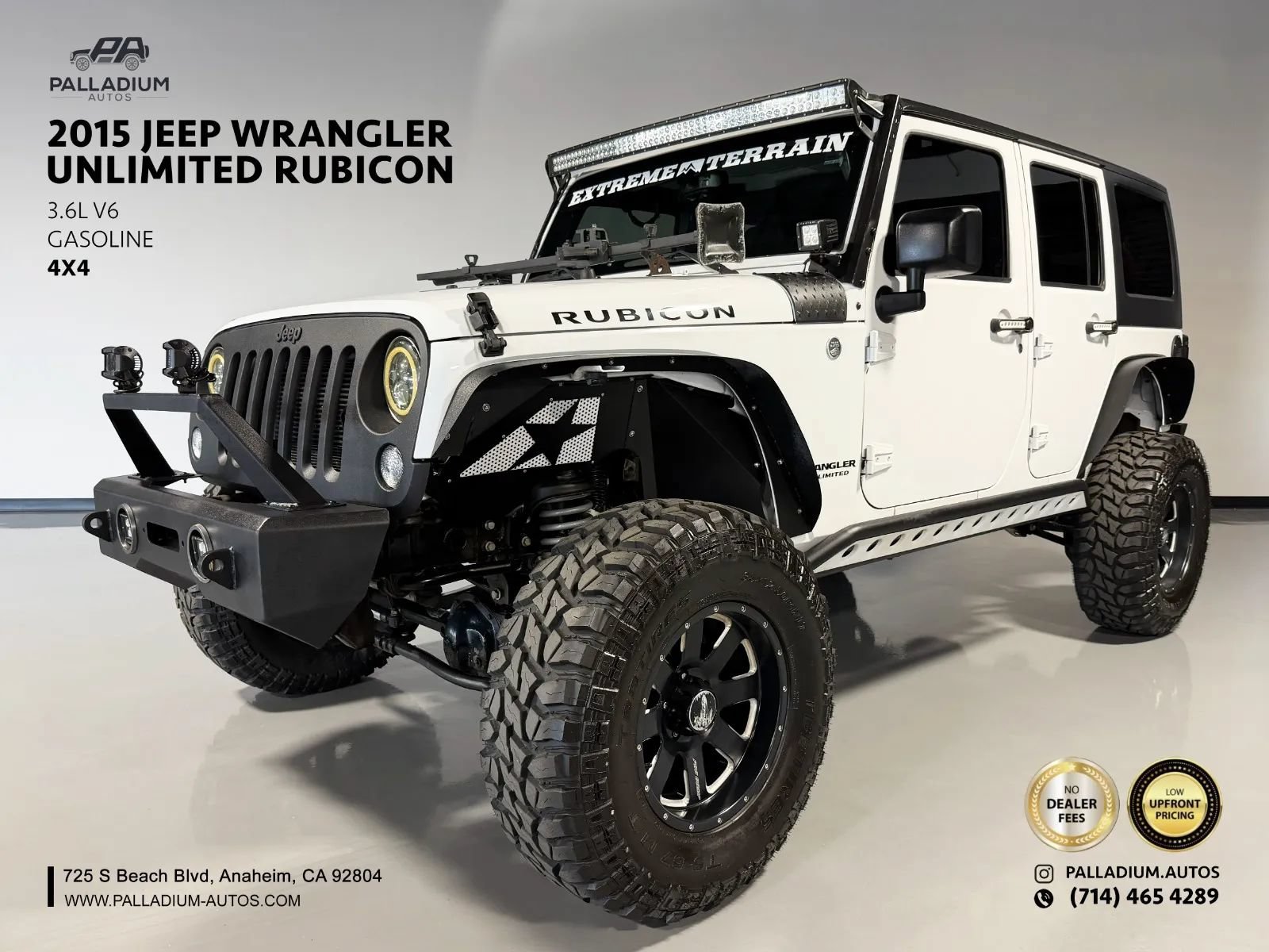 Used 2015 Jeep Wrangler Unlimited Rubicon w/ Connectivity Group