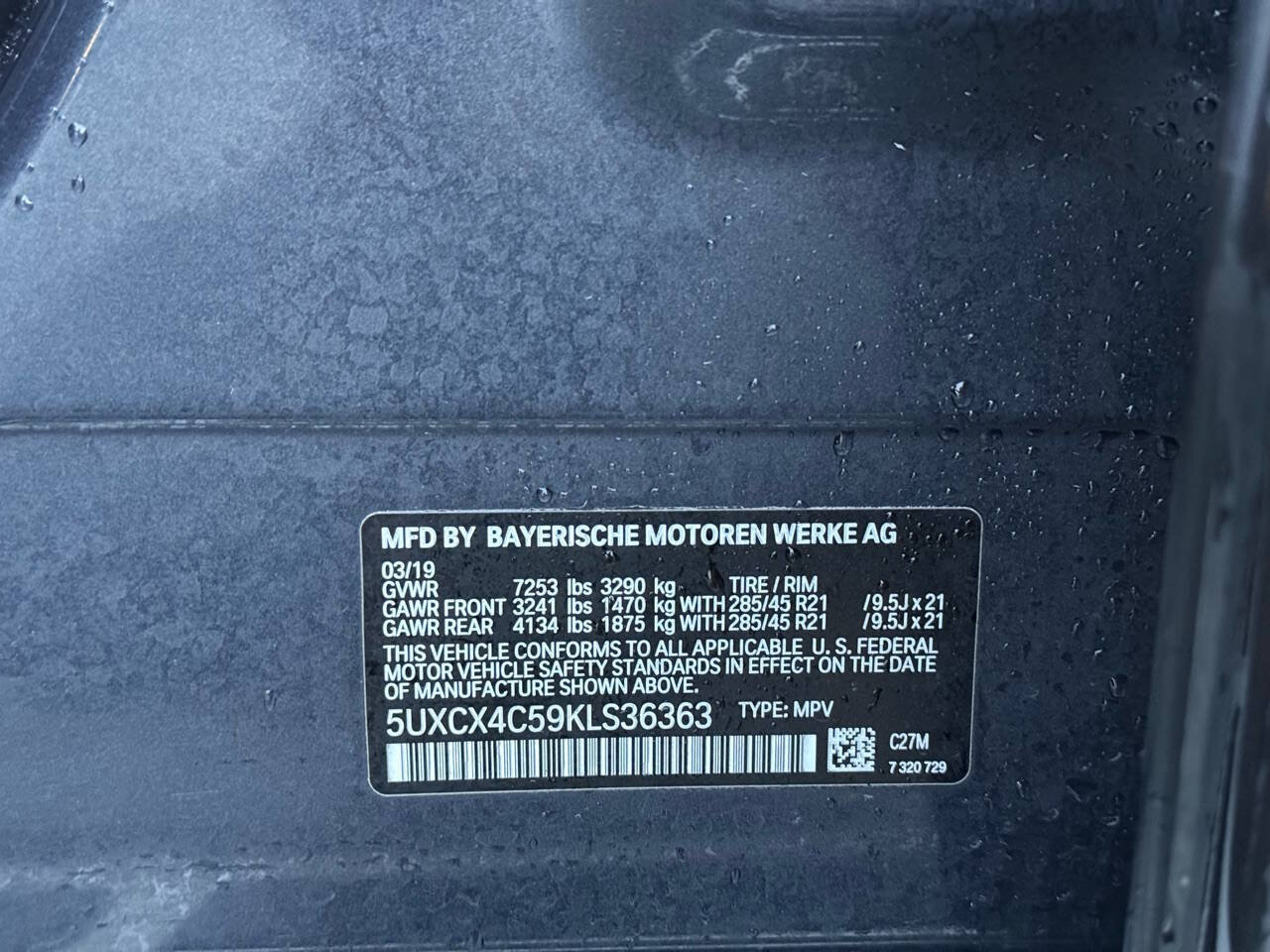 Used 2019 BMW X7 xDrive50i w/ Cold Weather Package AWD/4WD image 40