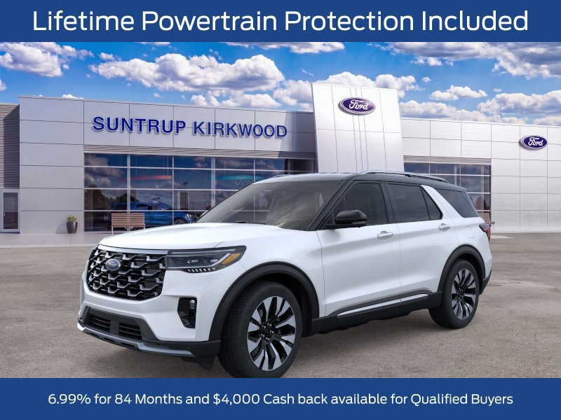 New 2026 Ford Explorer Platinum w/ LUX Leather Package AWD/4WD 360° Tour