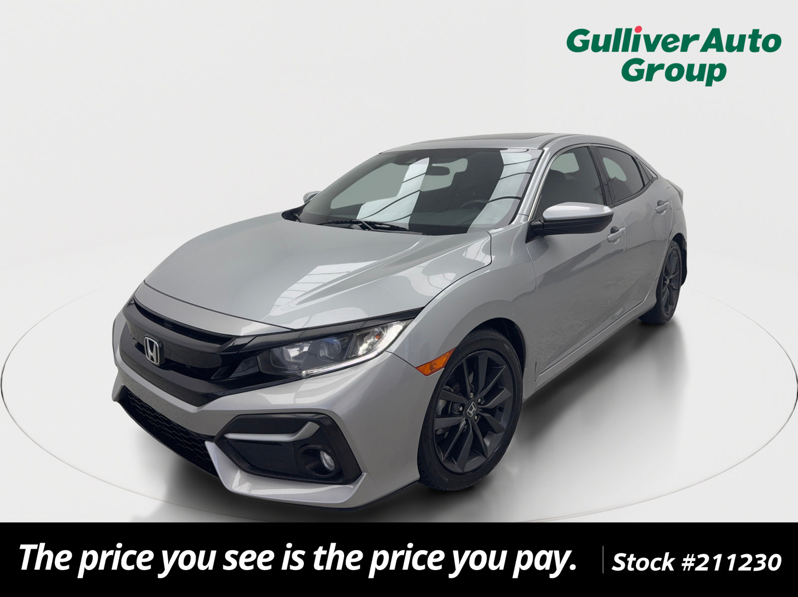 Used 2020 Honda Civic EX image 1