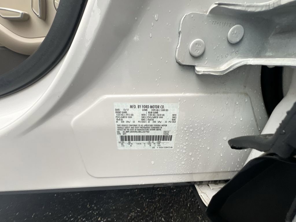 Used 2018 Lincoln MKX Select w/ Select Plus Package image 33