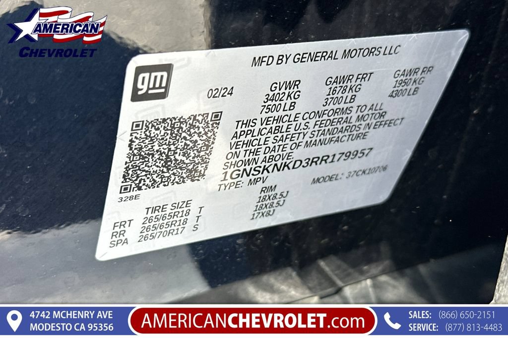 Used 2024 Chevrolet Tahoe LT AWD/4WD image 42