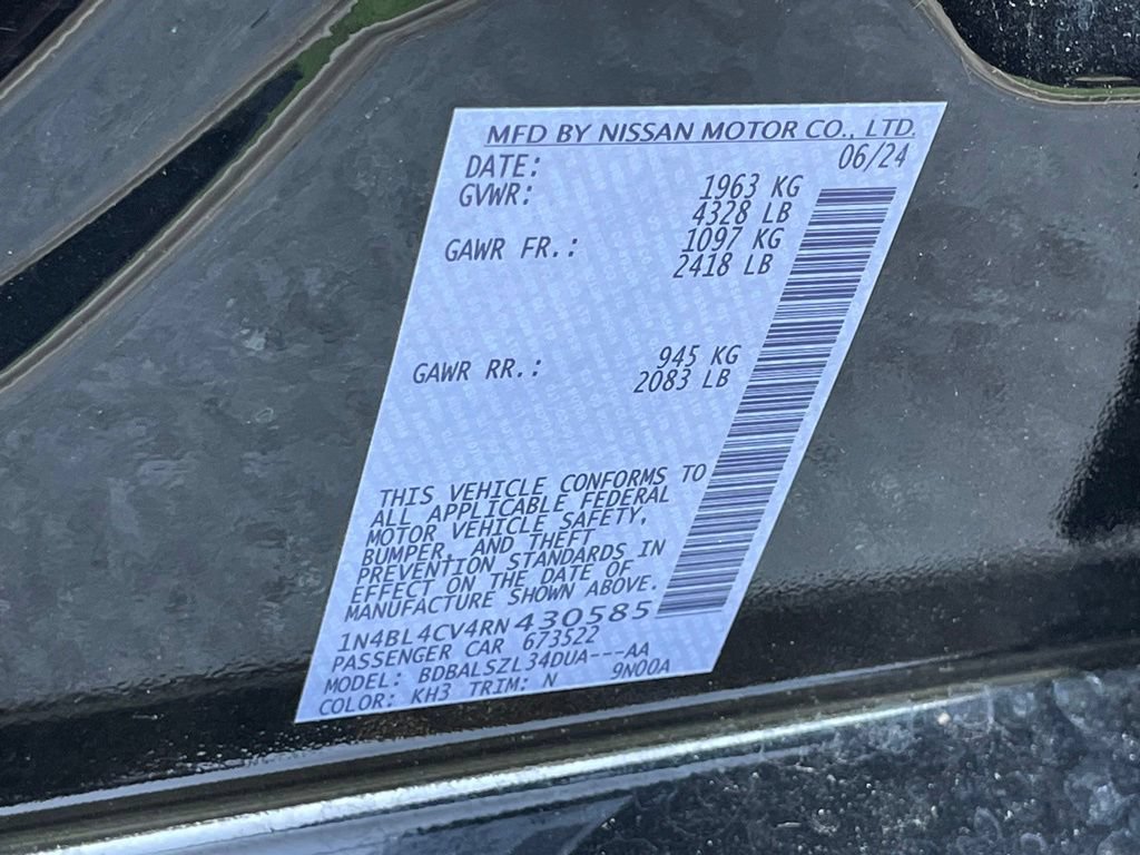 Used 2024 Nissan Altima 2.5 SR FWD image 33