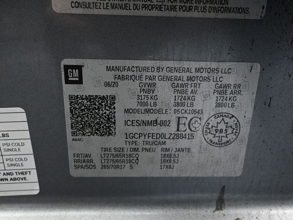 Used 2020 Chevrolet Silverado 1500 LT Trail Boss w/ Convenience Package image 49