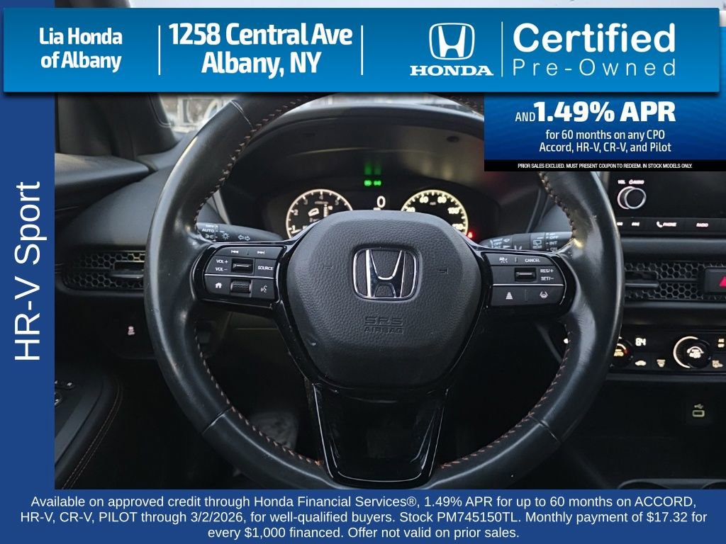 Certified 2023 Honda HR-V Sport image 13