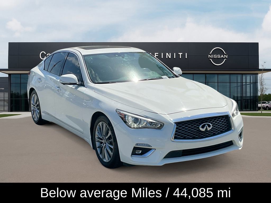 Used 2022 INFINITI Q50 Luxe w/ Cargo Package image 3