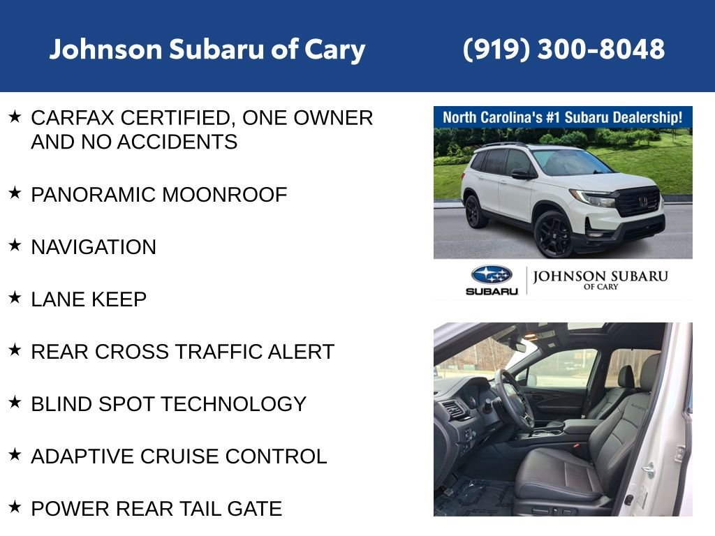 Used 2025 Honda Passport Black Edition image 6