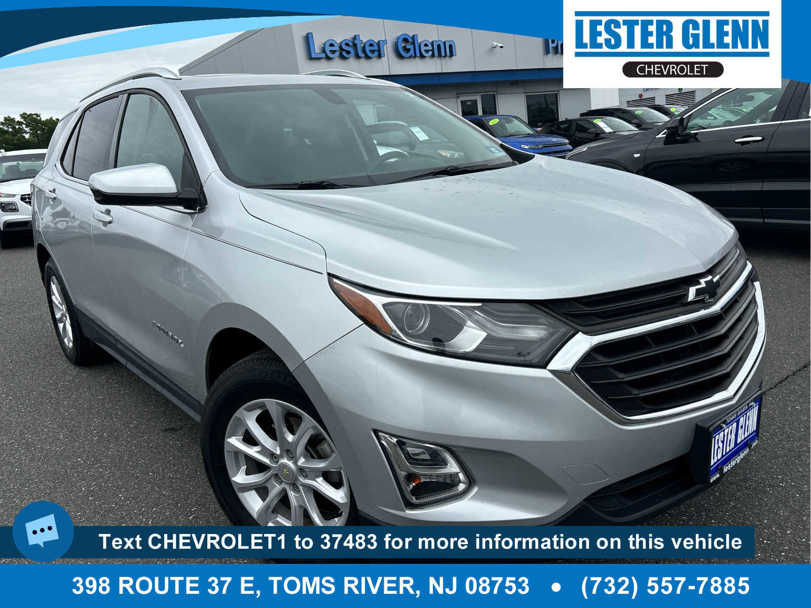 Used 2018 Chevrolet Equinox LT w/ Sun & Infotainment Package