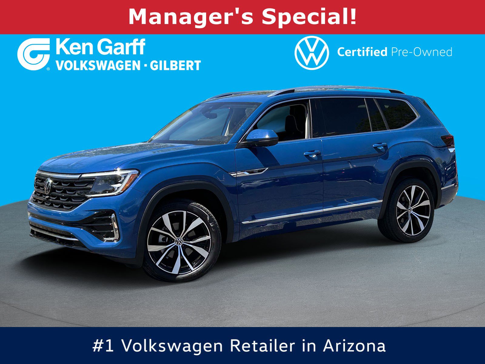 Certified 2026 Volkswagen Atlas SEL Premium R-Line