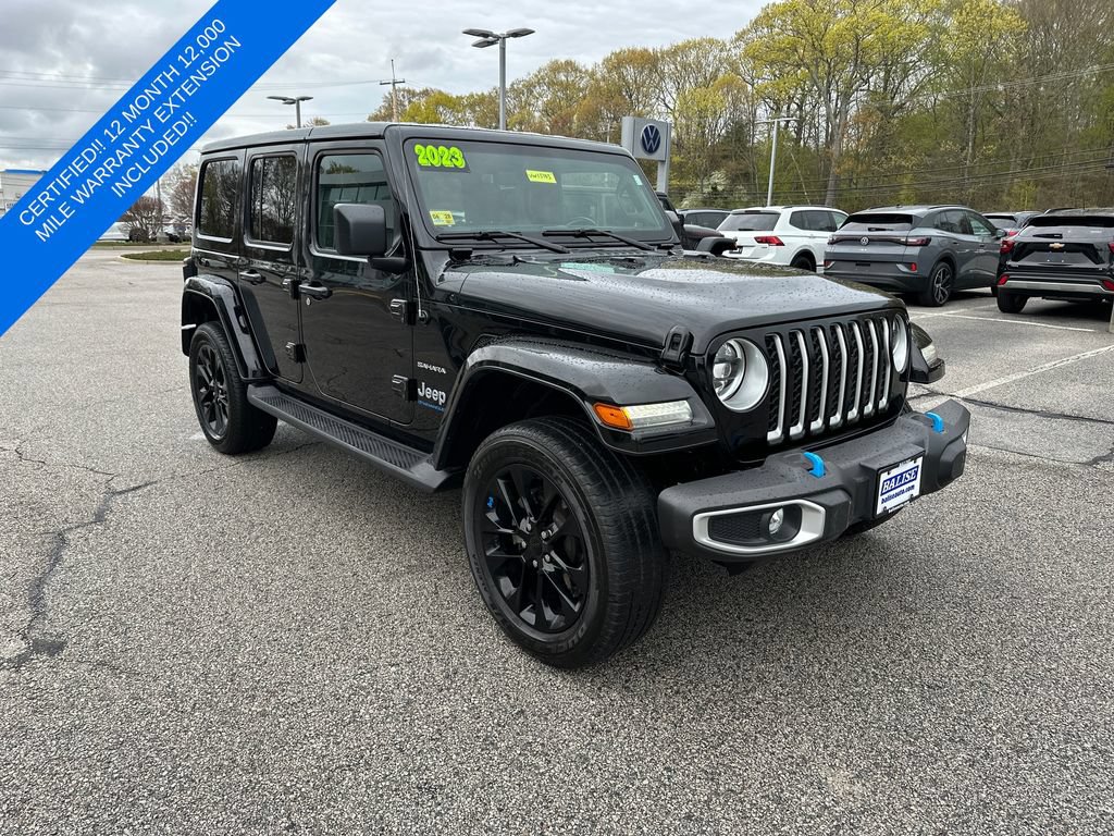 Used 2023 Jeep Wrangler Unlimited Sahara w/ Cold Weather Group