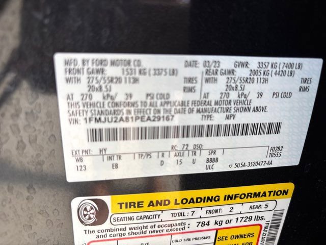 Used 2023 Ford Expedition Limited image 76