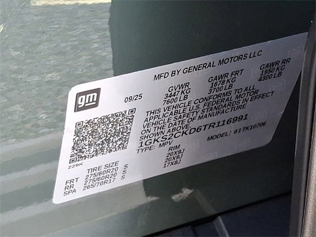 New 2026 GMC Yukon AT4 w/ AT4 Premium Plus Package image 17