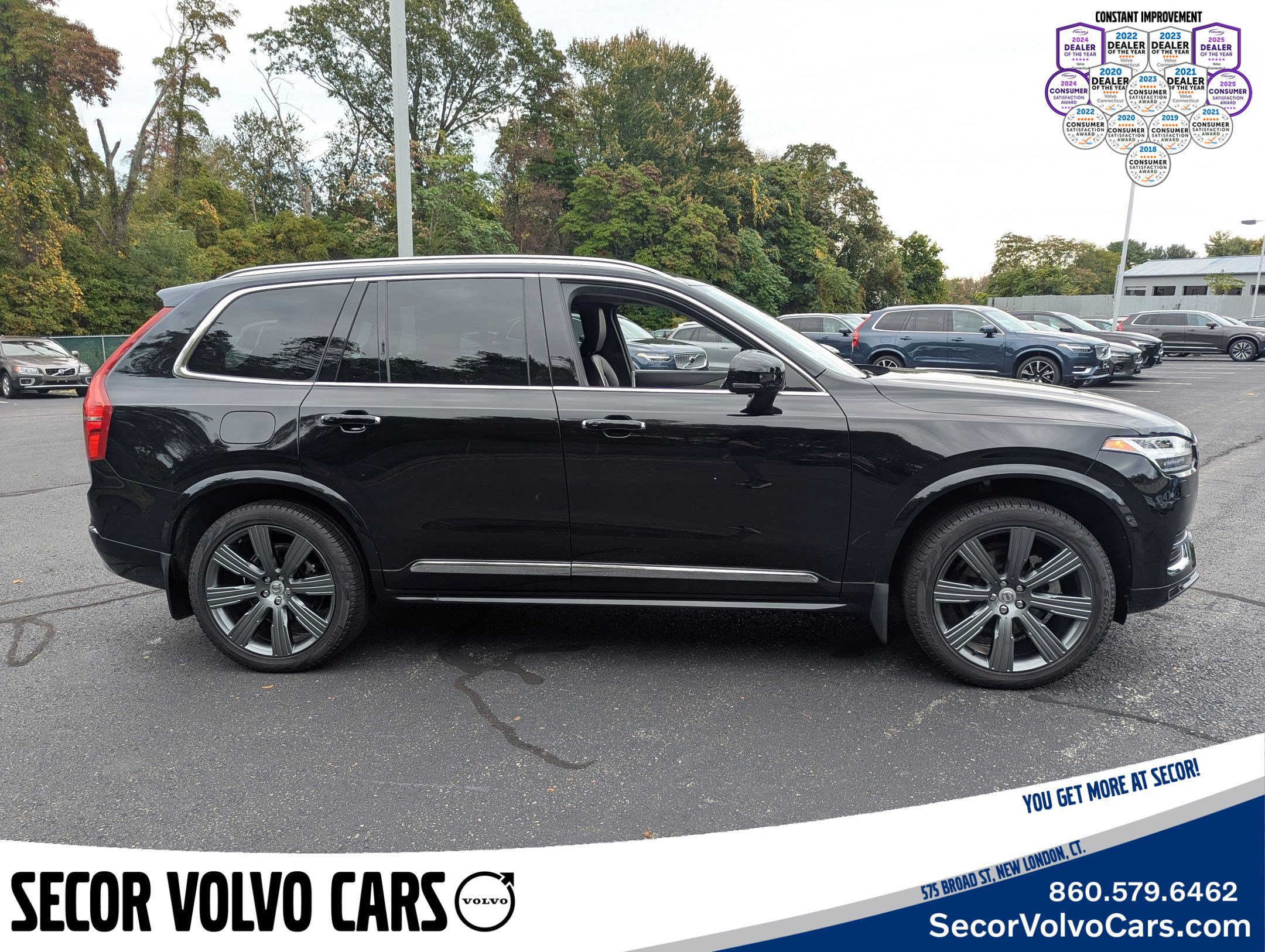 Certified 2022 Volvo XC90 T6 Inscription w/ Climate Package image 3