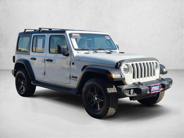 Used 2022 Jeep Wrangler Unlimited Sport AWD/4WD image 3
