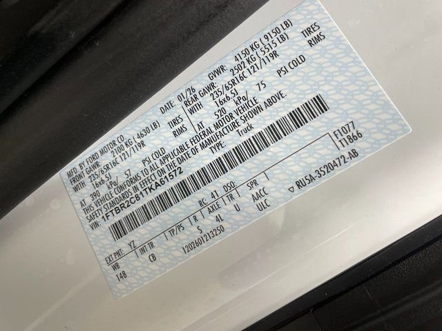 New 2026 Ford Transit 250 148 Medium Roof Extended AWD w/ Load Area Protection Package image 25