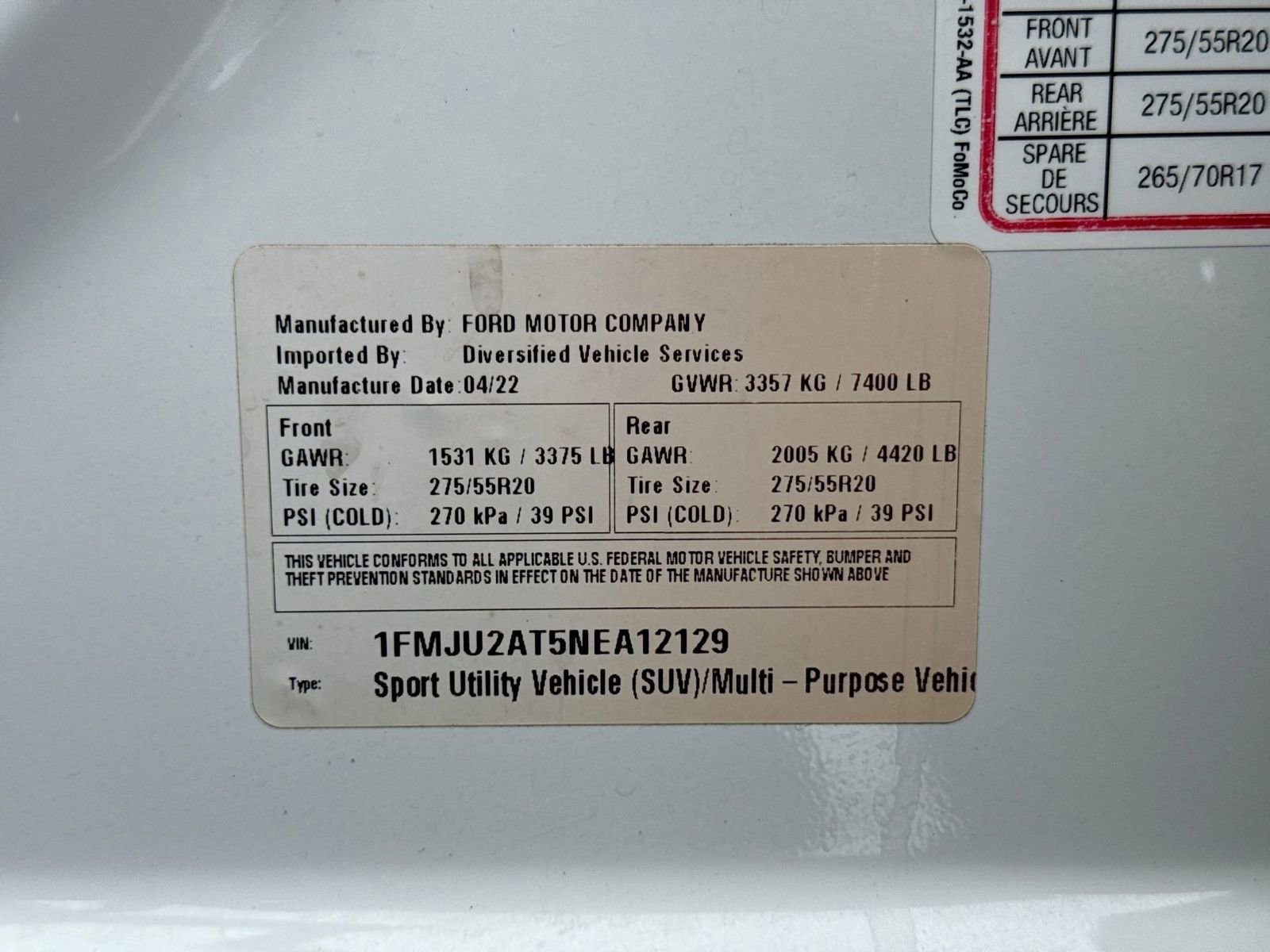 Used 2022 Ford Expedition Limited image 37