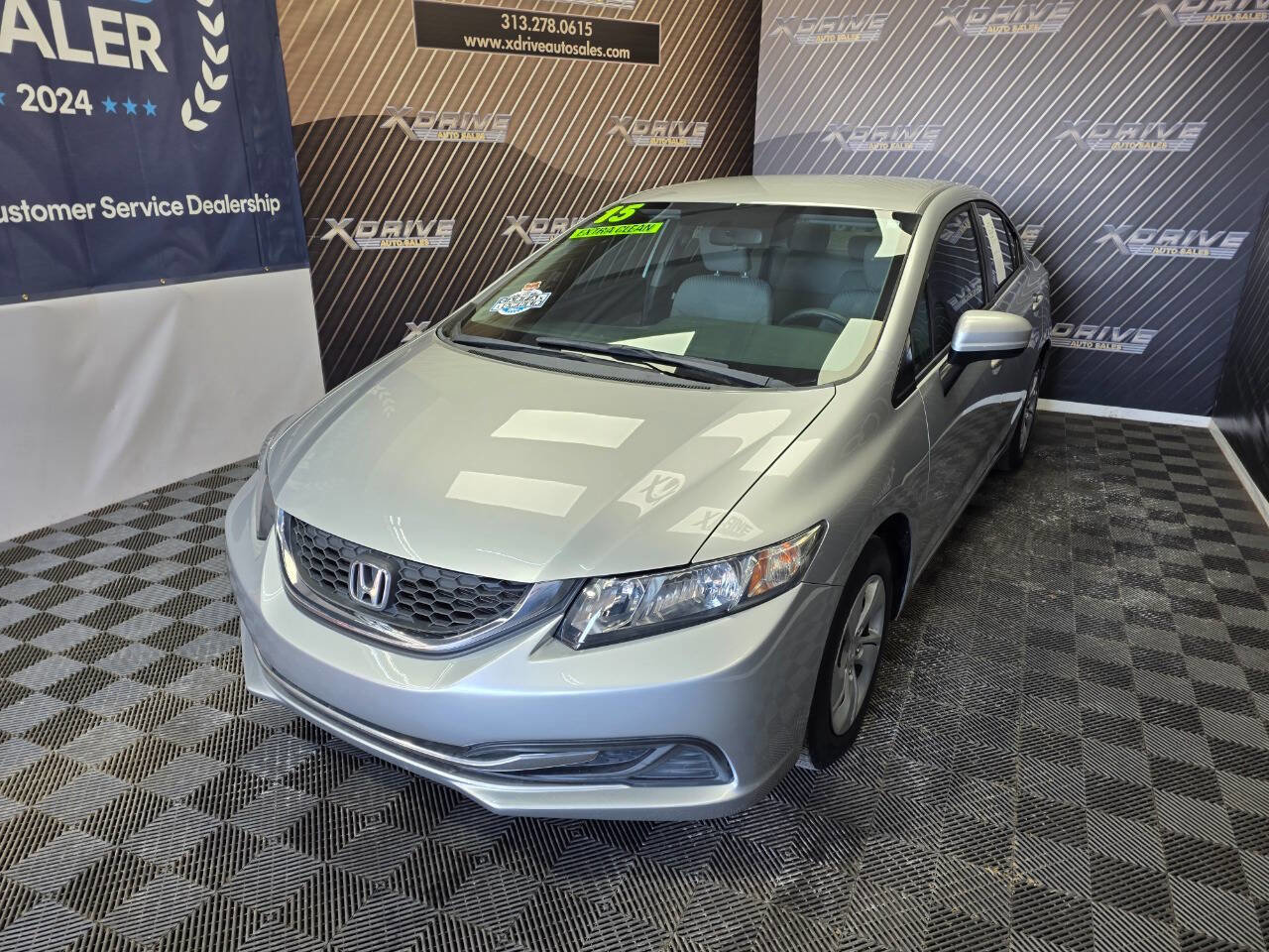 Used 2015 Honda Civic LX image 2