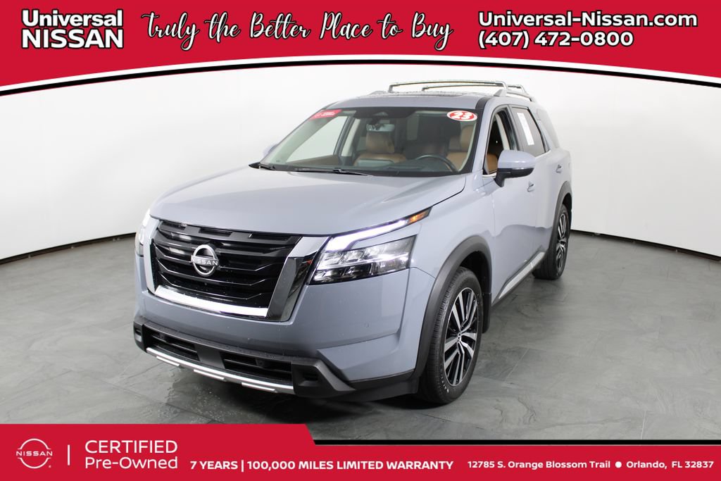 Certified 2023 Nissan Pathfinder Platinum w/ Cargo Package