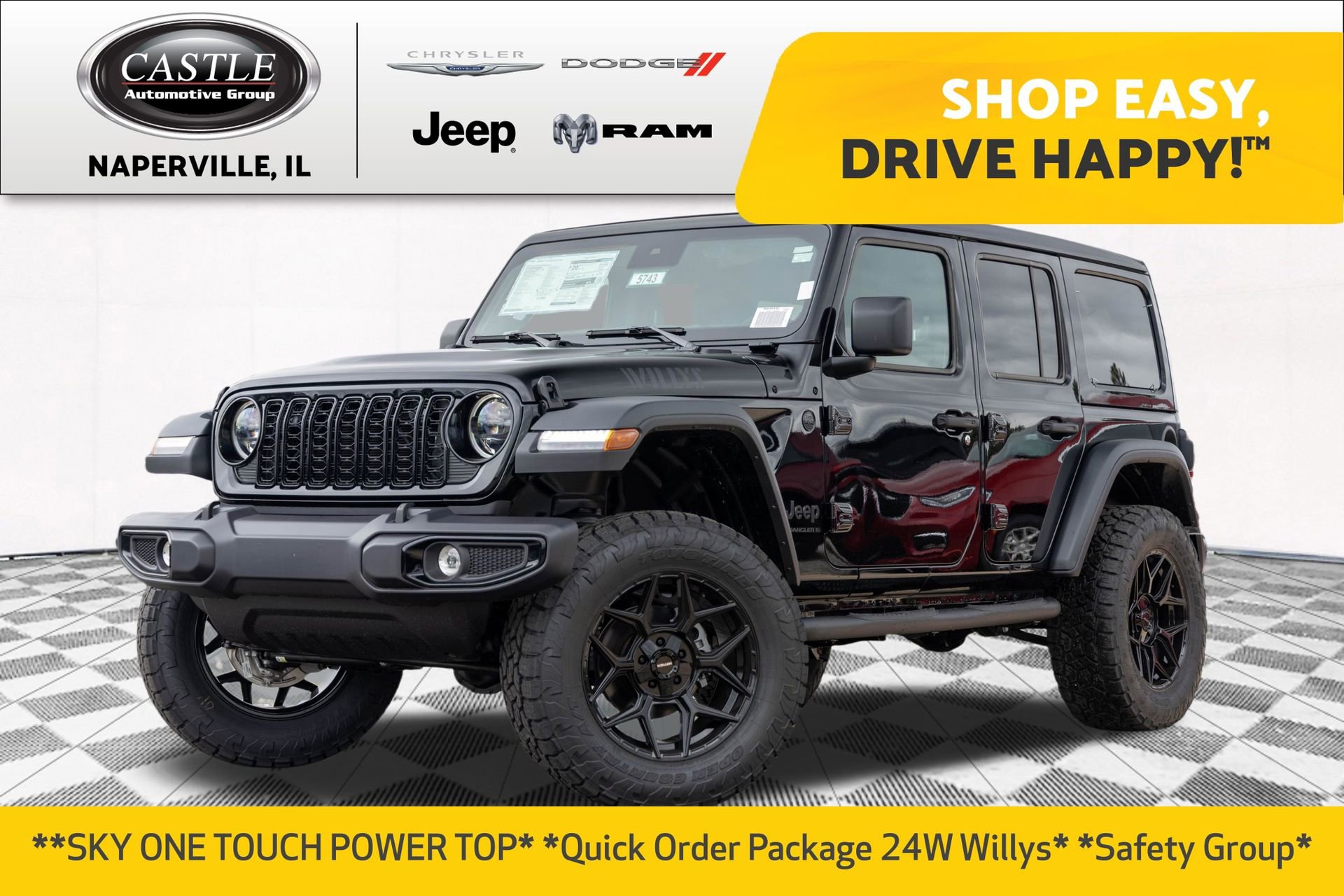 New 2025 Jeep Wrangler Unlimited Sport