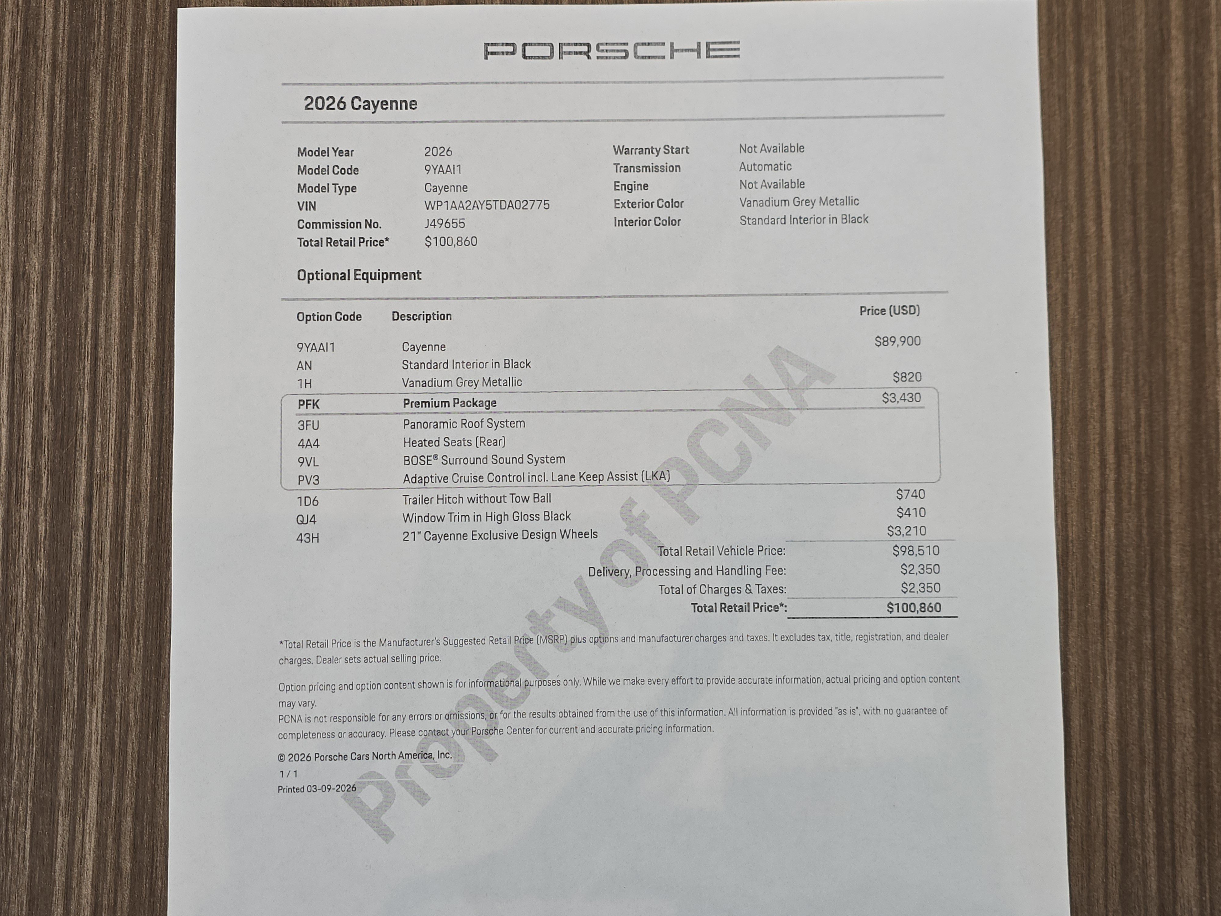 New 2026 Porsche Cayenne image 30