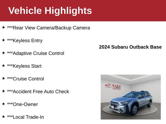 Used 2024 Subaru Outback 2.5i image 3