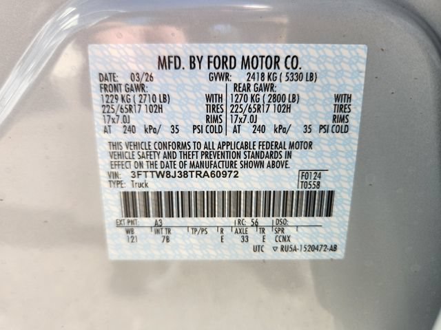 New 2026 Ford Maverick XLT w/ Equipment Group 301A AWD/4WD image 23