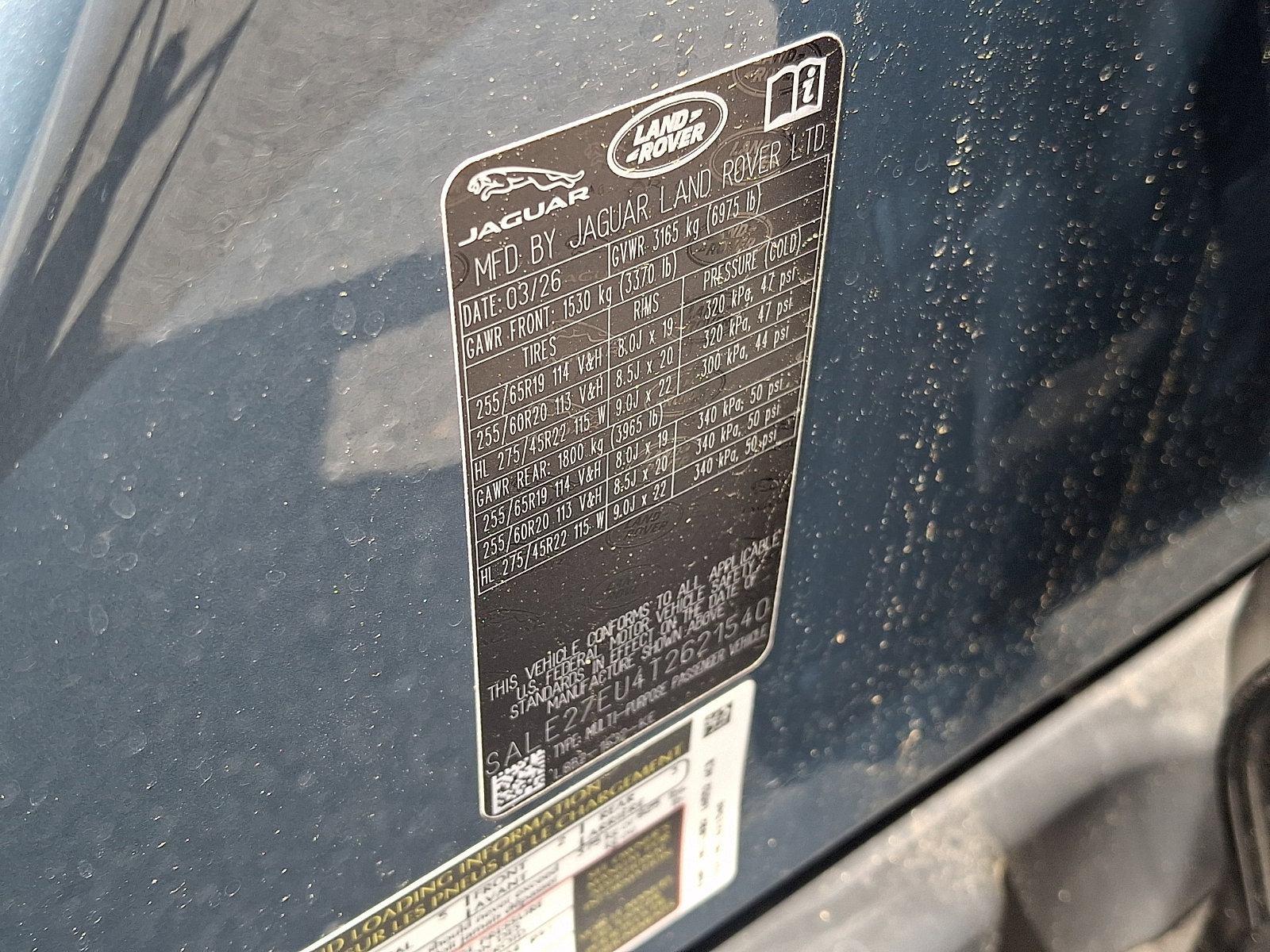 New 2026 Land Rover Defender 110 X-Dynamic SE image 21