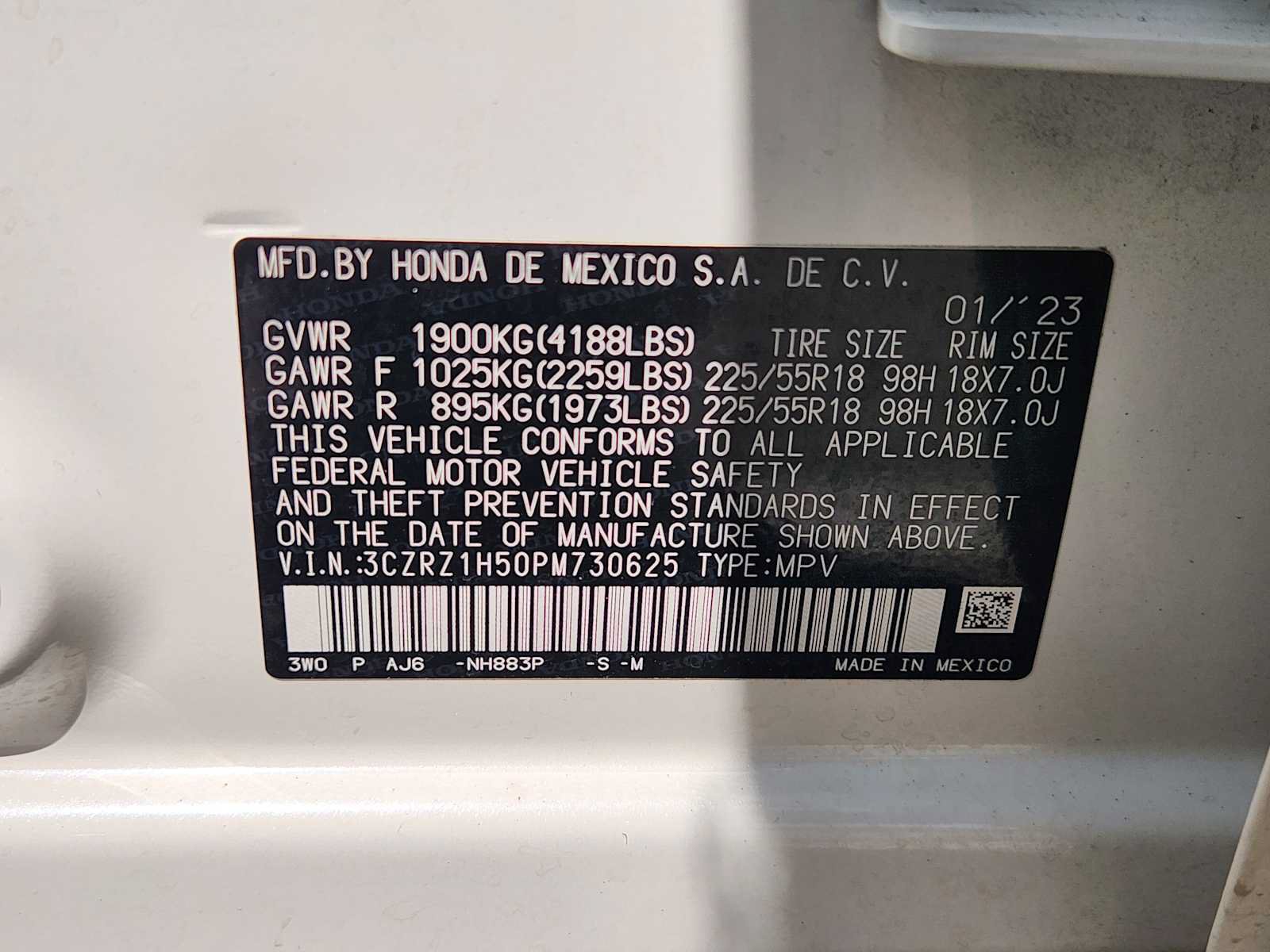 Used 2023 Honda HR-V Sport image 32
