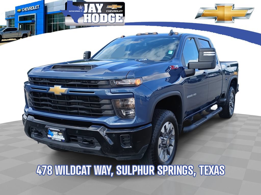 Certified 2025 Chevrolet Silverado 2500 Custom w/ Custom Value Package AWD/4WD image 1