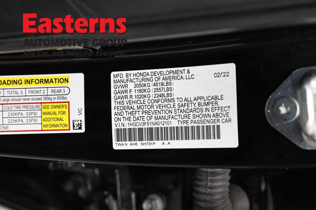 Used 2022 Honda Accord EX-L image 35