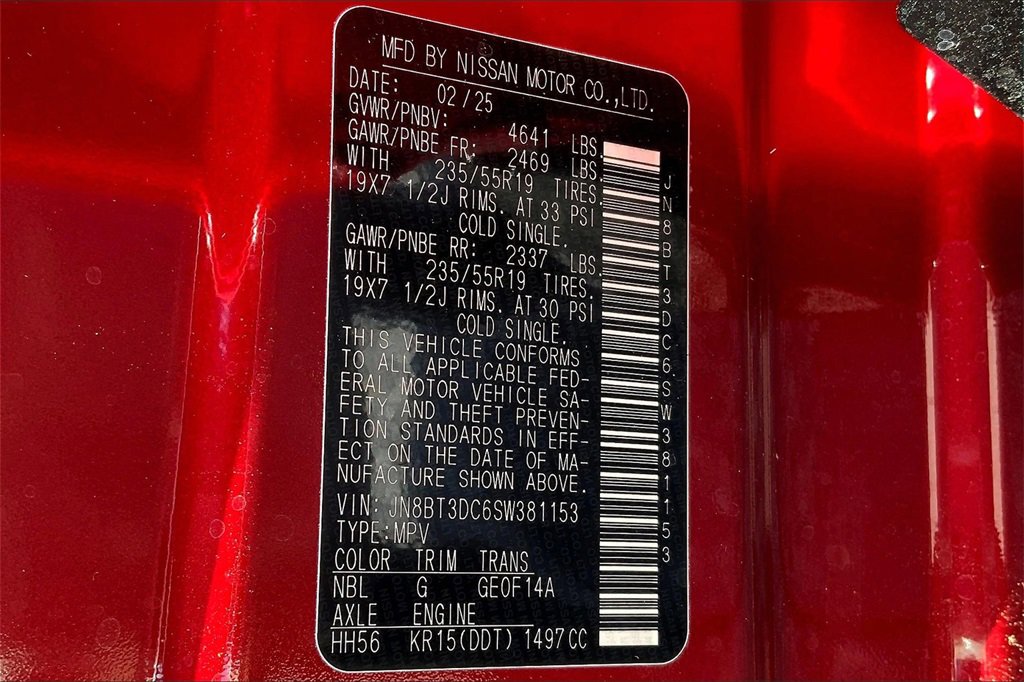 New 2025 Nissan Rogue Platinum w/ Tech Package image 13