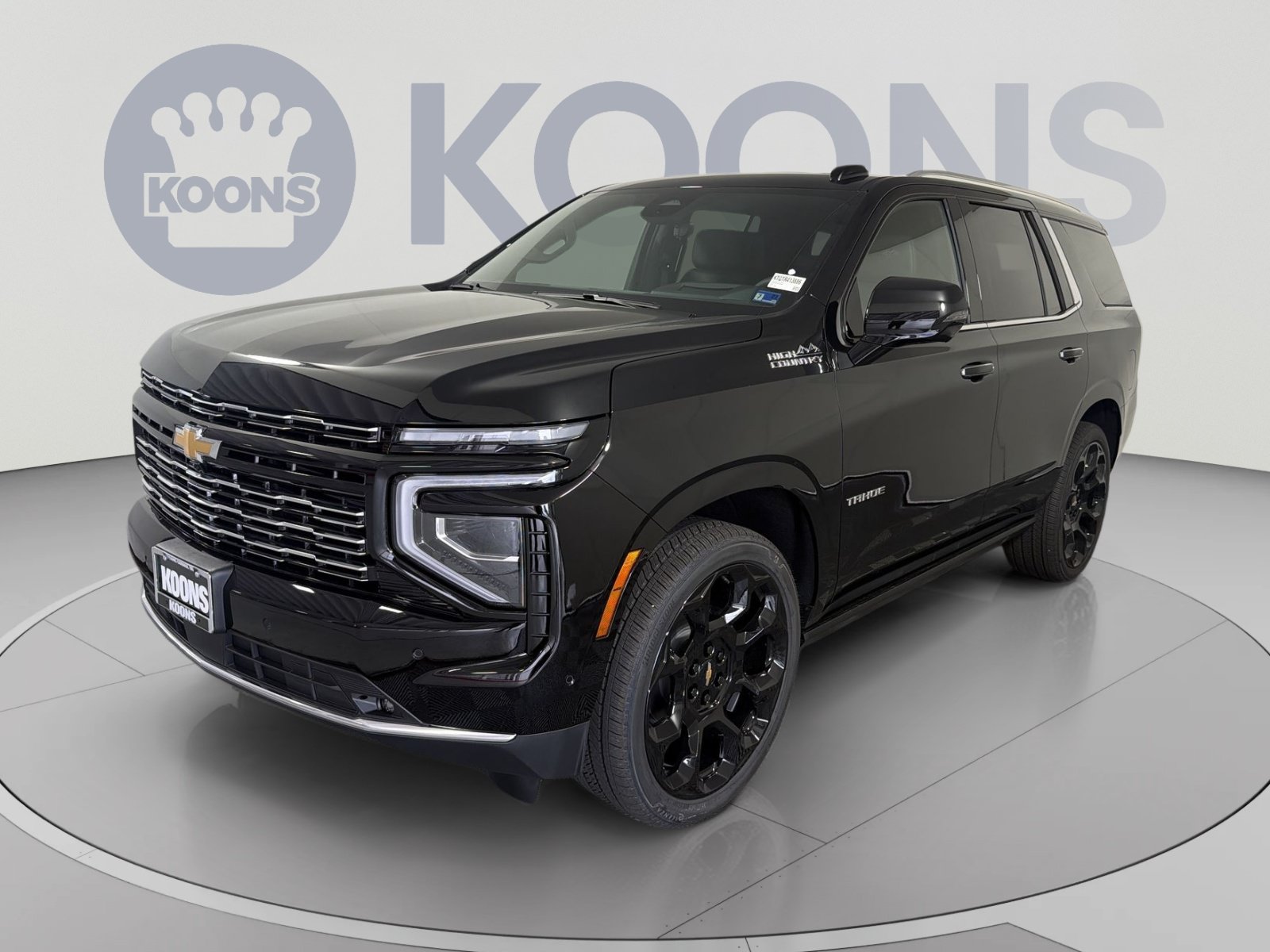 New 2026 Chevrolet Tahoe High Country AWD/4WD image 1