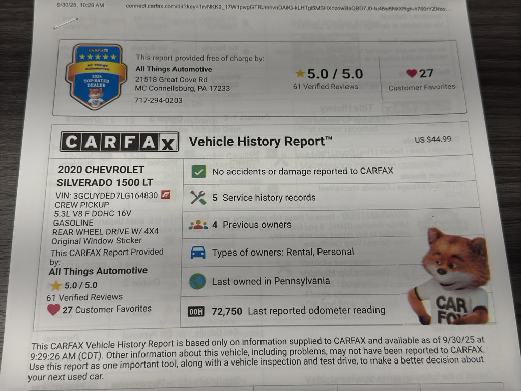 Used 2020 Chevrolet Silverado 1500 LT image 34