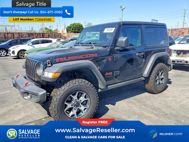 Used 2021 Jeep Wrangler Rubicon AWD/4WD image 1