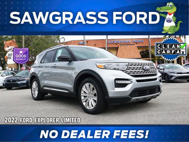 Certified 2022 Ford Explorer Limited w/ Equipment Group 301A