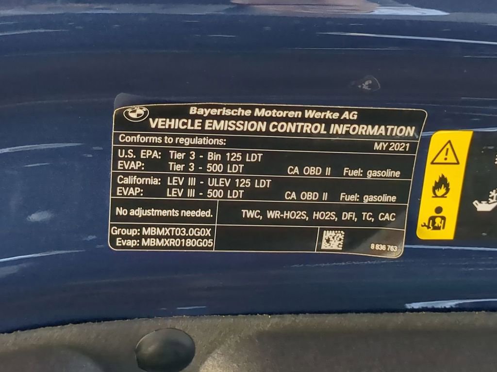 Used 2021 BMW X6 sDrive40i w/ M Sport Package image 38