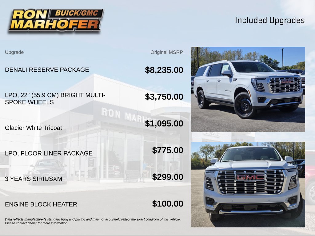 New 2027 GMC Yukon XL Denali w/ Denali Reserve Package AWD/4WD image 7