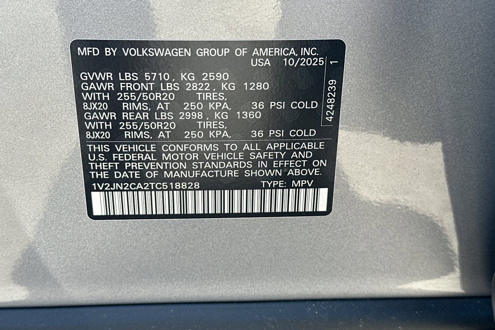 New 2026 Volkswagen Atlas SE image 24