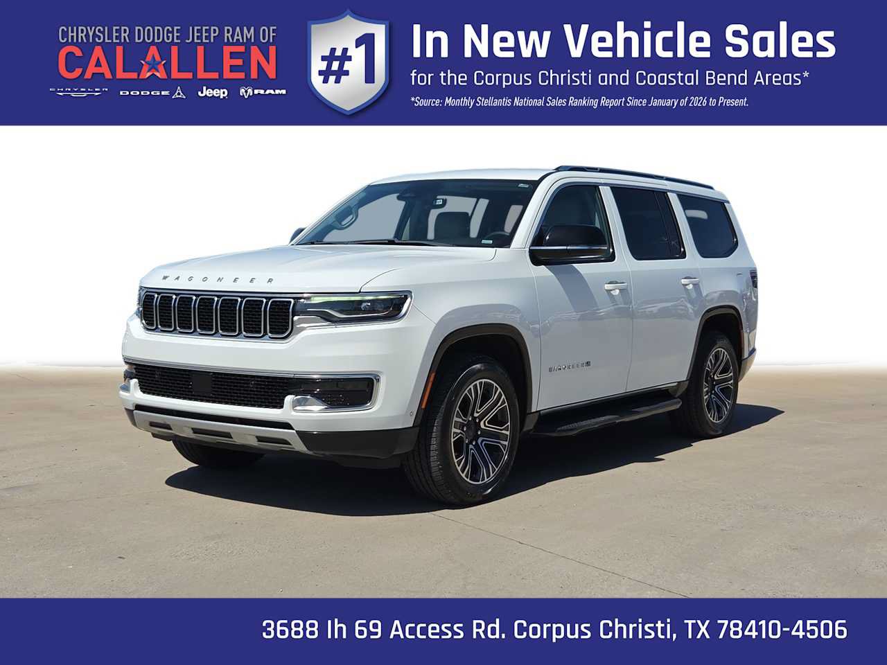 Certified 2024 Jeep Wagoneer Series II w/ Flexible Seating Group