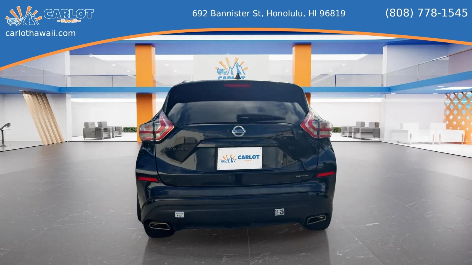 Used 2018 Nissan Murano SL w/ Midnight Edition Package FWD image 2