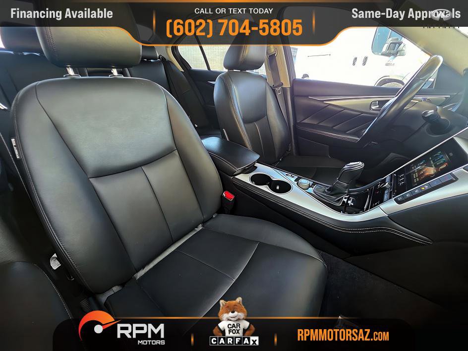 Used 2021 INFINITI Q50 Luxe image 17