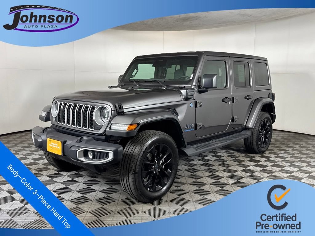 Certified 2025 Jeep Wrangler Unlimited Sahara AWD/4WD image 1